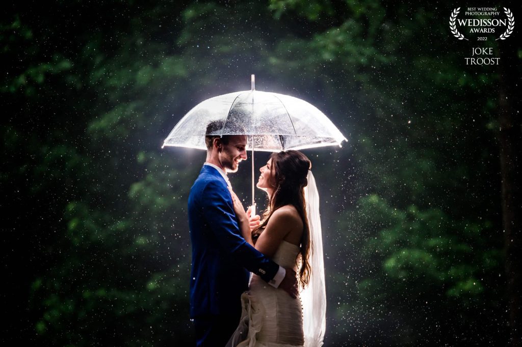 regen op je bruiloft